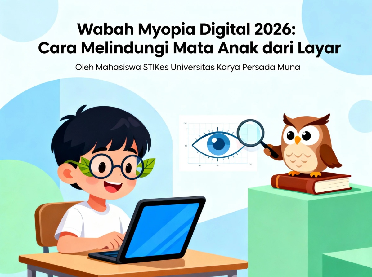 Wabah Myopia Digital 2026: Cara Melindungi Mata Anak dari Layar