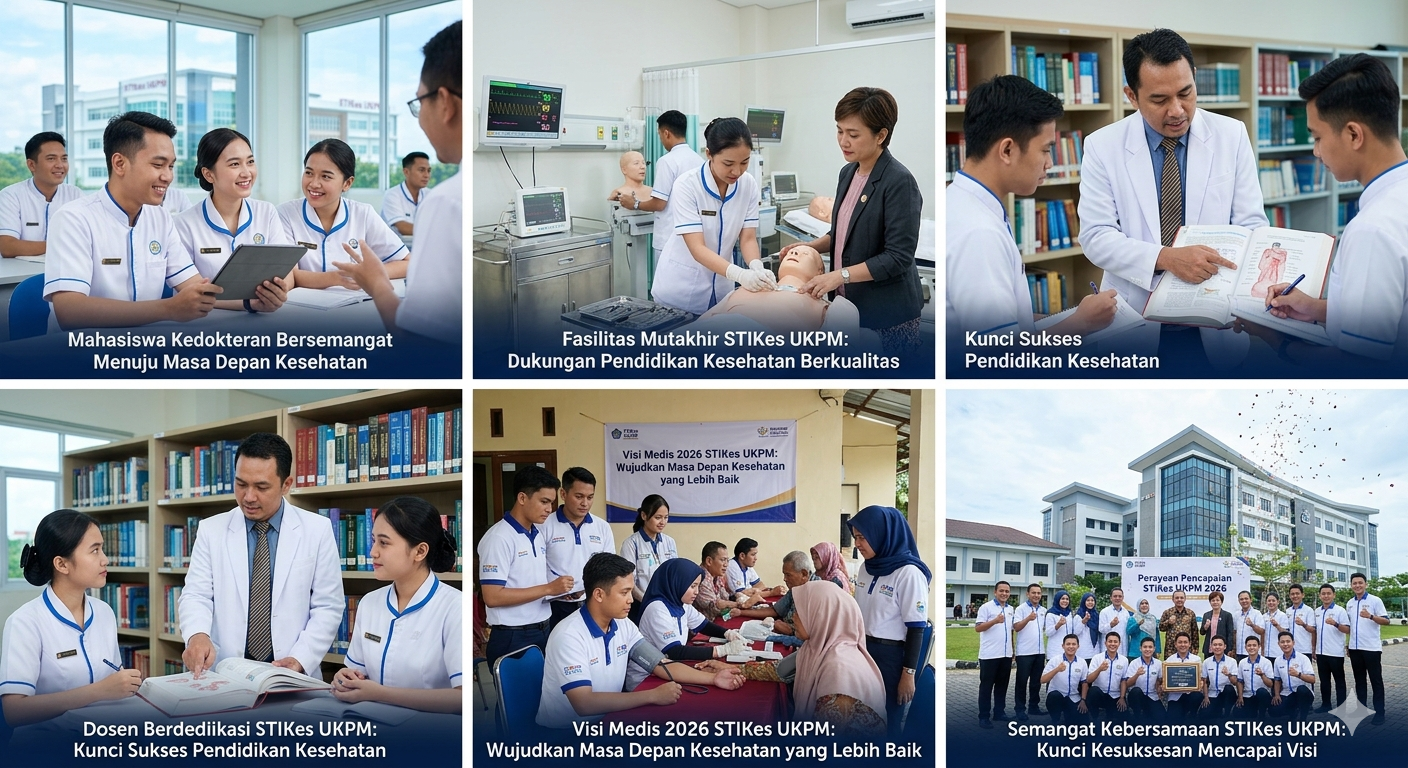 Visi Medis STIKes UKPM Menjadi Pusat Pendidikan Terpercaya
