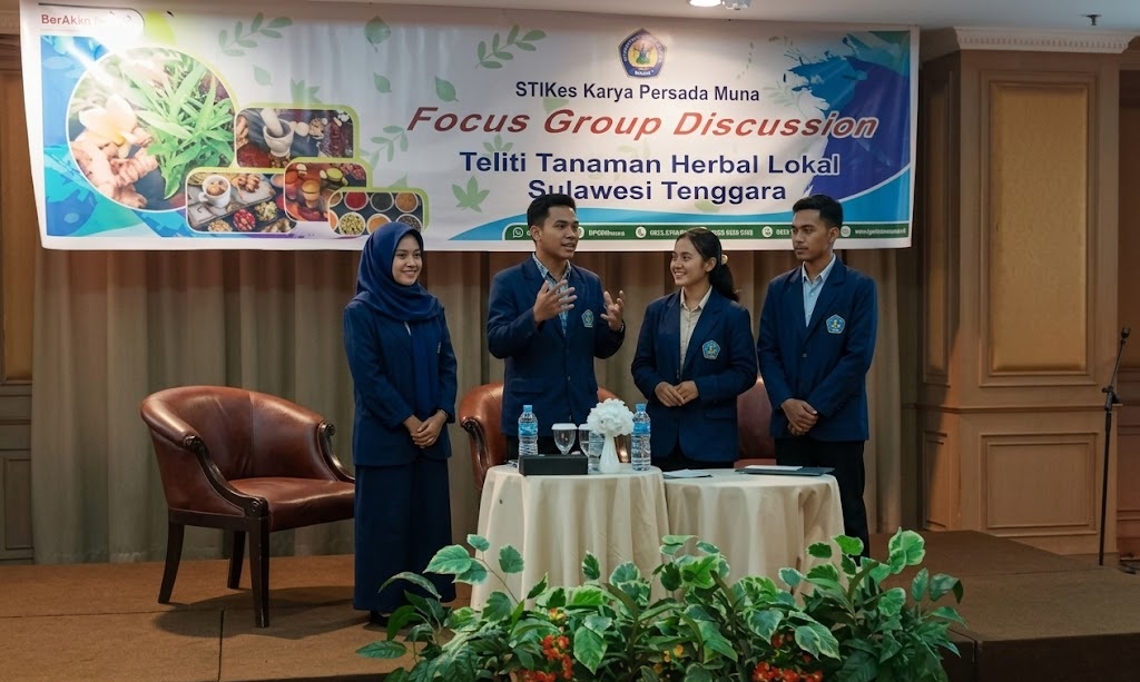 Mahasiswa Farmasi STIKes Karya Persada Muna Teliti Tanaman Herbal Lokal Sulawesi Tenggara