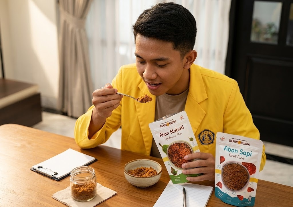 Inilah Rahasia STIKes Muna Sulap Jantung Pisang Jadi Abon Gurih